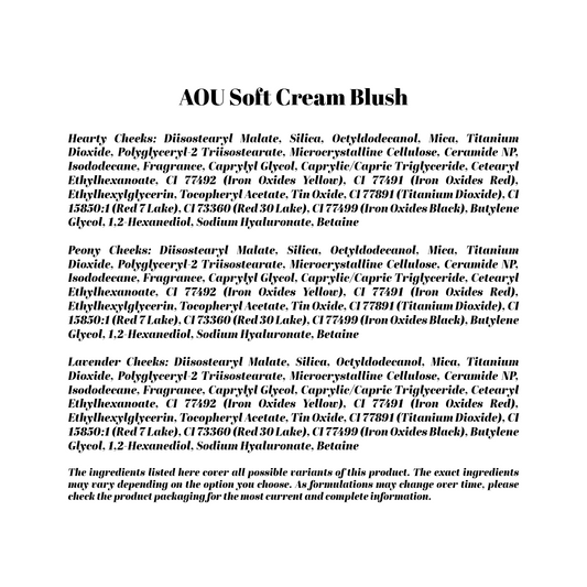 AOU Soft Cream Blush