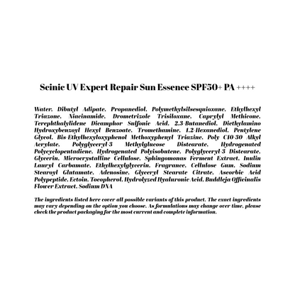 Scinic UV Expert Repair Sun Essence SPF50+ PA ++++