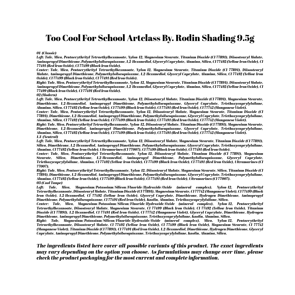 Too Cool For School Artclass By. Rodin Shading