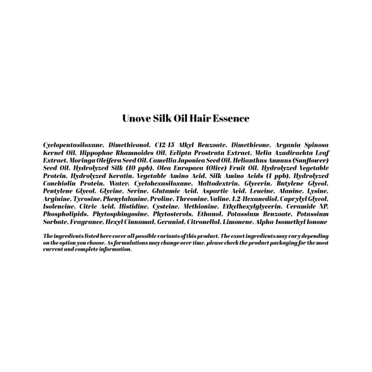 Unove Silk Oil Hair Essence 70ml