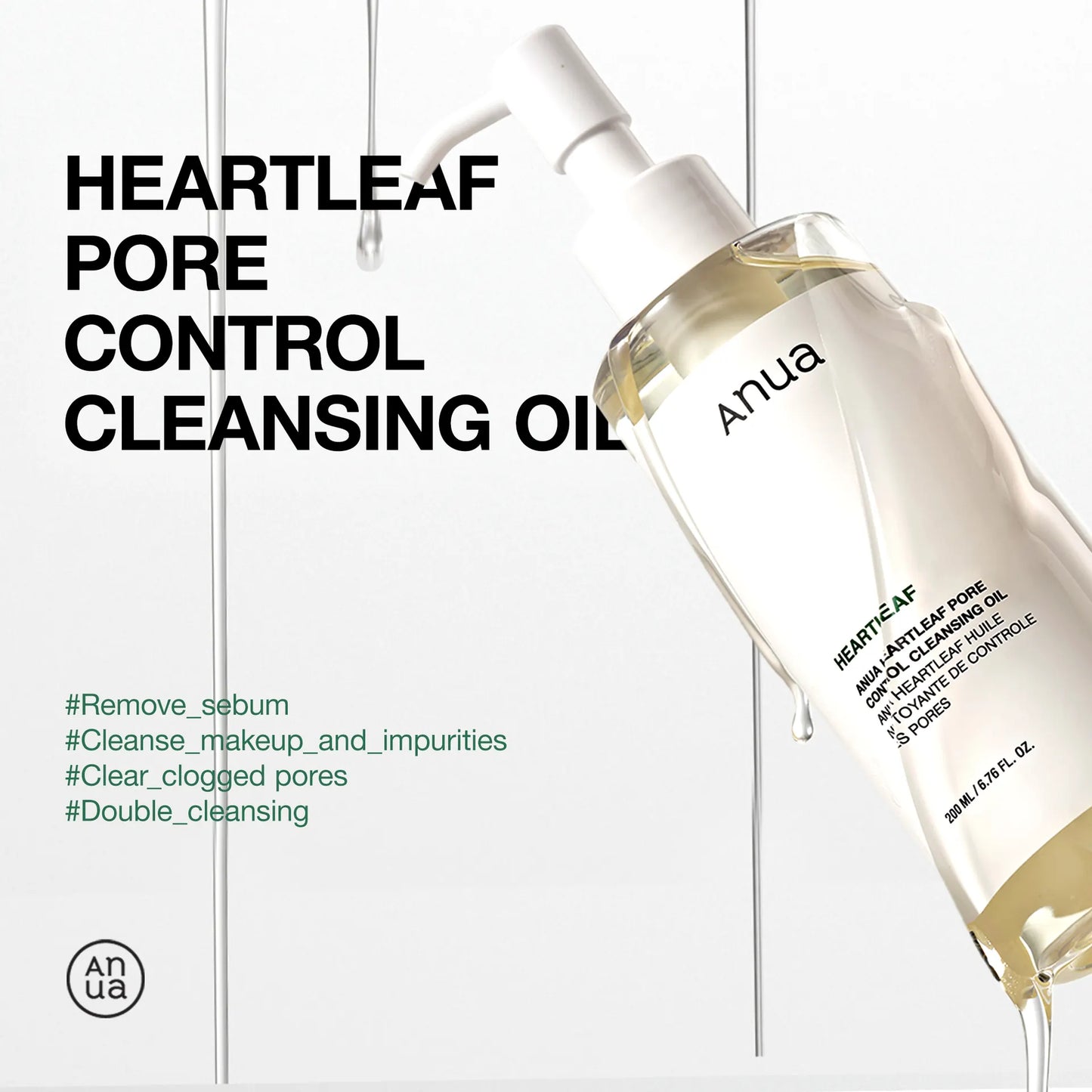 Anua Heartleaf Pore Control Cleansing Oil 200ml