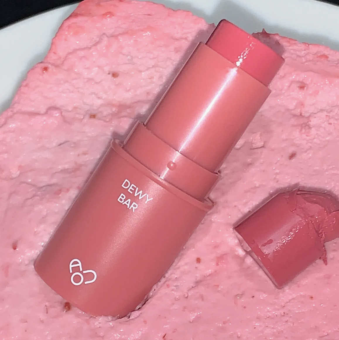 AOU Dewy Bar lip product, available at LKR