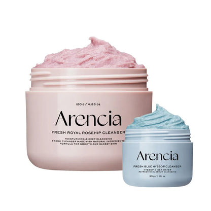 Arencia Fresh Royal Rosehip Cleanser for gentle Korean skincare, available at LKR