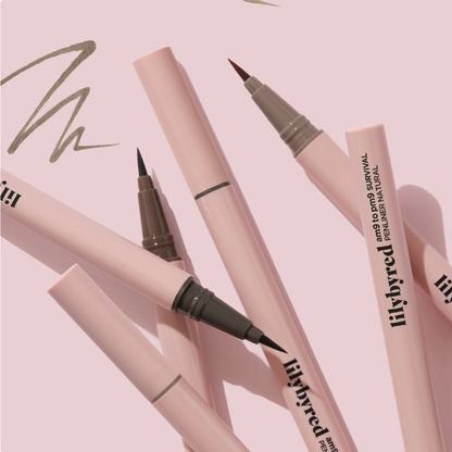 Lilybyred am9 to pm9 Survival Penliner Natural for Korean eye makeup, available at LKR