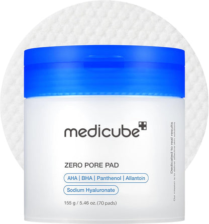 Medicube Zero Pore Pad 2.0 for Korean pore care skincare, available at LKR