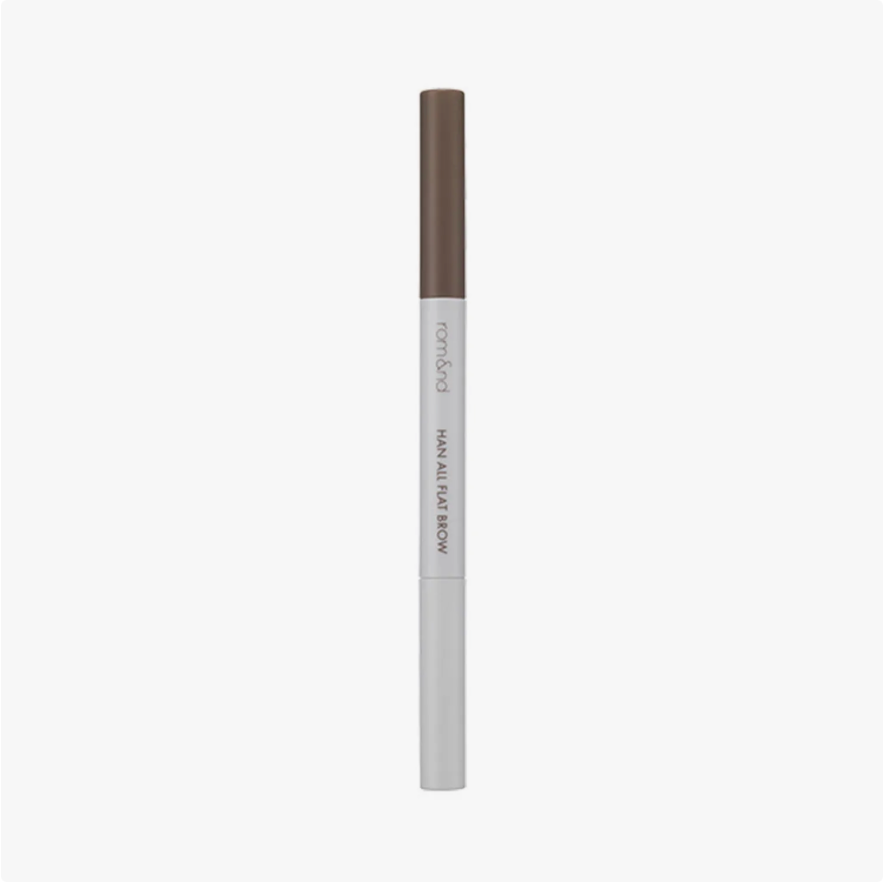 rom&nd Han All Flat Brow for natural Korean eyebrow makeup, available at LKR