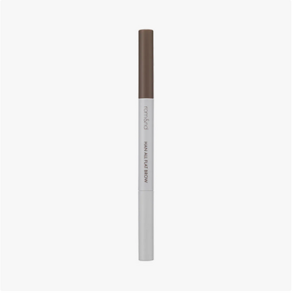 rom&nd Han All Flat Brow for natural Korean eyebrow makeup, available at LKR